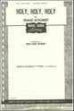 Holy Holy Holy Two-Part choral sheet music cover